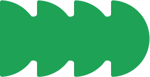 Heading text green block.