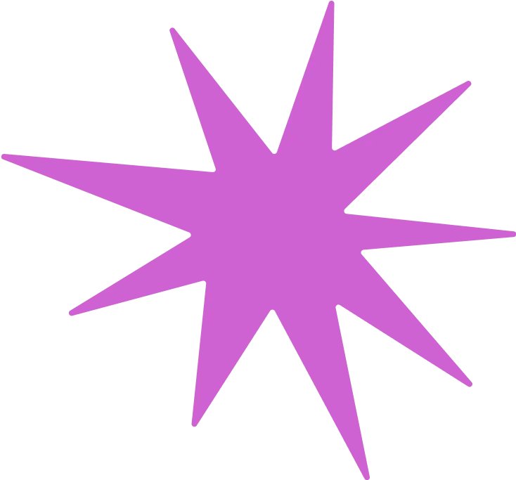 Purple star image.