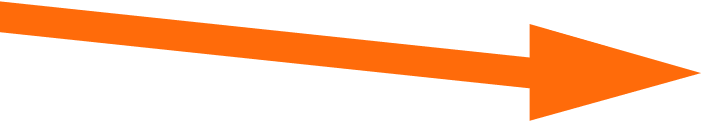 A picture of an orange arrow.